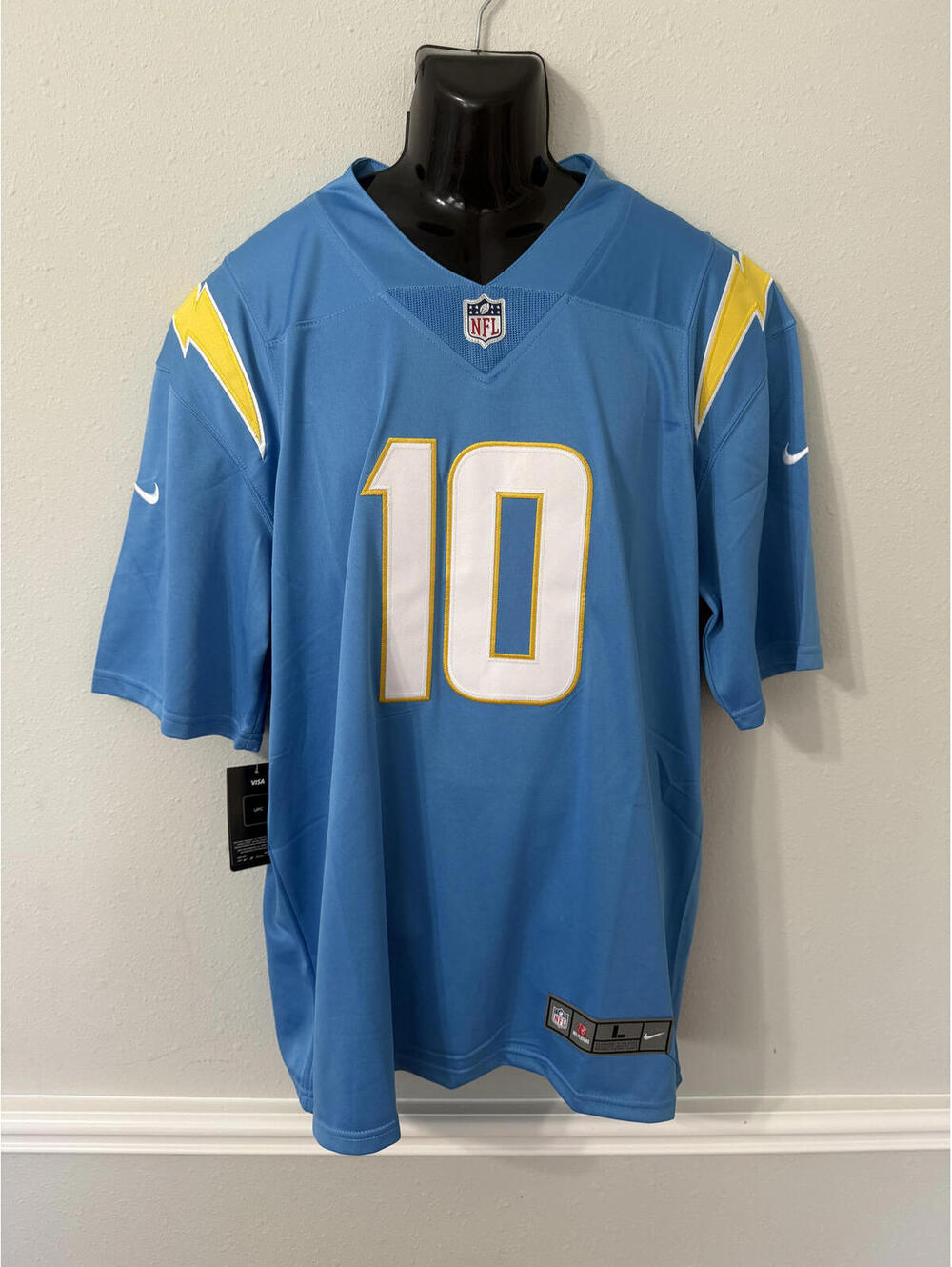 Los Angeles Chargers Justin Herbert Jersey Size Mens L